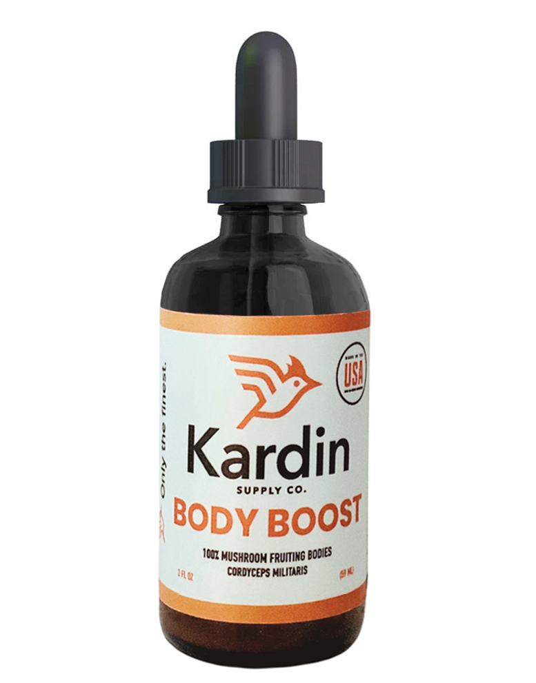 Body Boost: Cordyceps Mushroom Extract, 2oz